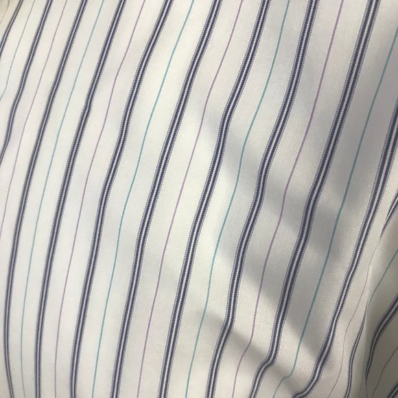 Kenneth Cole Non-iron Long Sleeve Dress Shirt - Picture 4 of 7